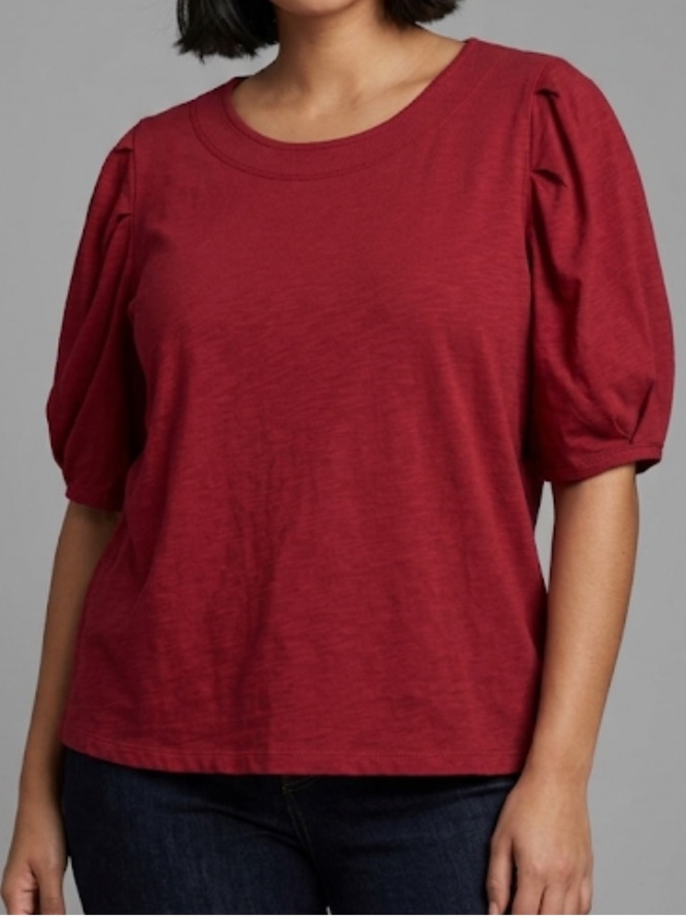 Ellos Red Women's Top